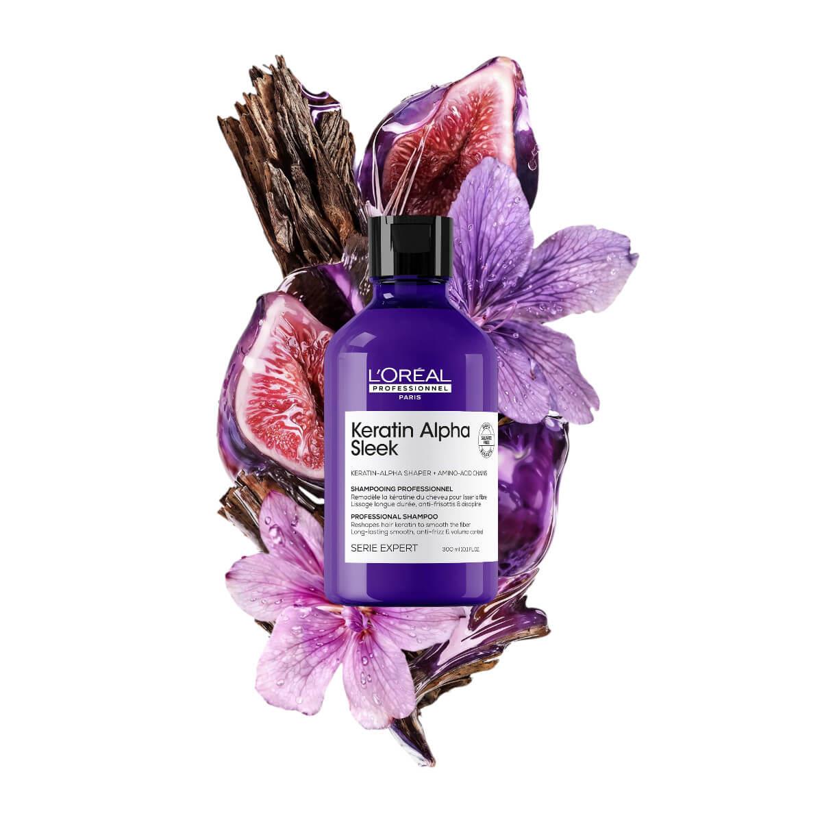 Σαμπουάν keratin alpha sleek serie expert L'Oréal