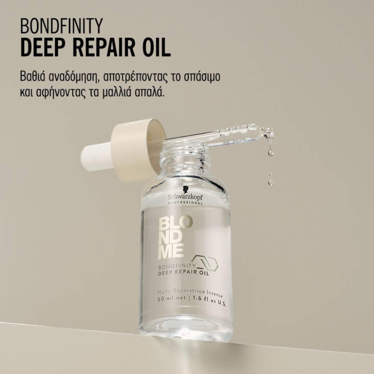 Bondfinity deep repair oil blond me 50ml Schwarzkopf