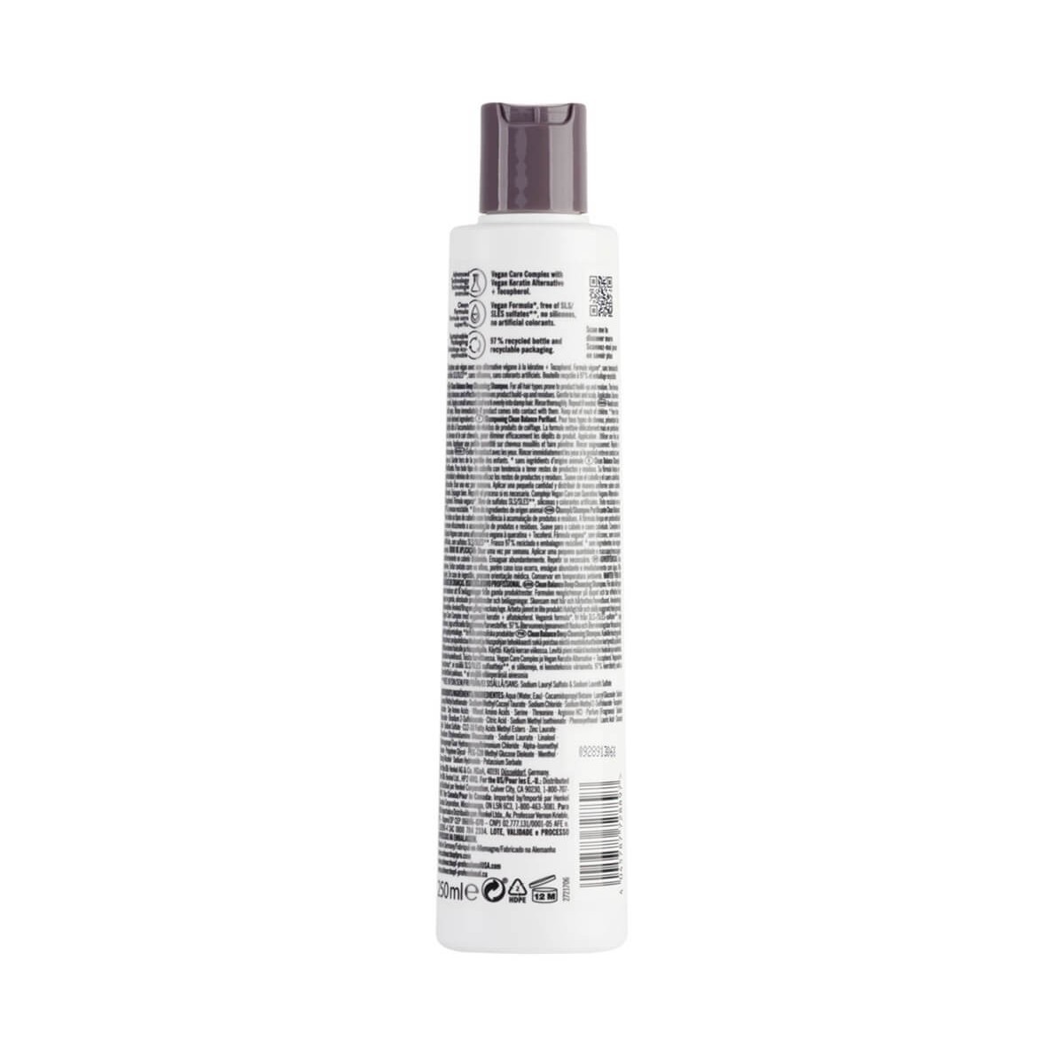 Shampoo clean balance deep cleansing bonacure 250ml Schwarzkopf