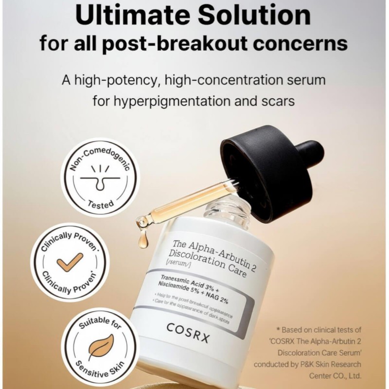 The alpha arbutin 2 discoloration care serum 50ml Cosrx