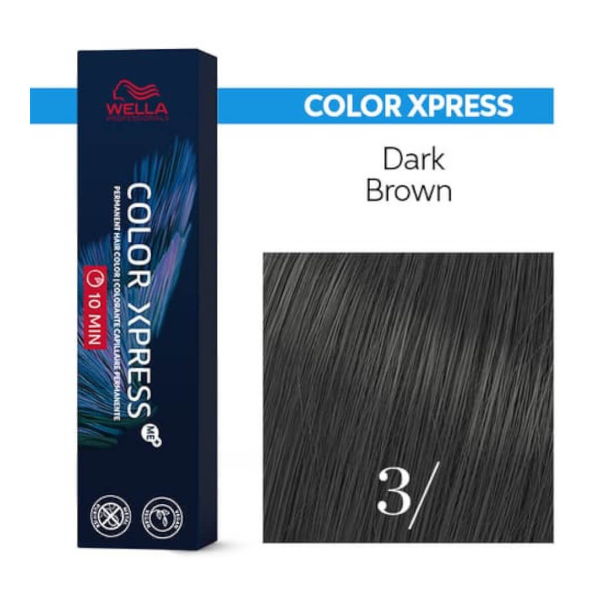 Color Xpress Μόνιμη Βαφή 3/ Dark Brown 60ml Wella