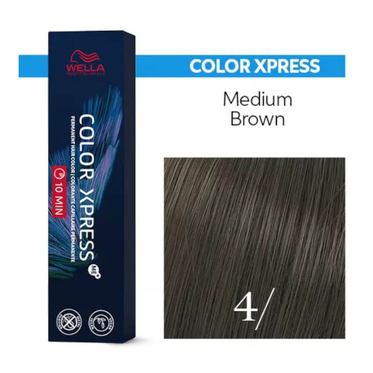 Color Xpress Μόνιμη Βαφή 4/ Medium Brown 60ml Wella