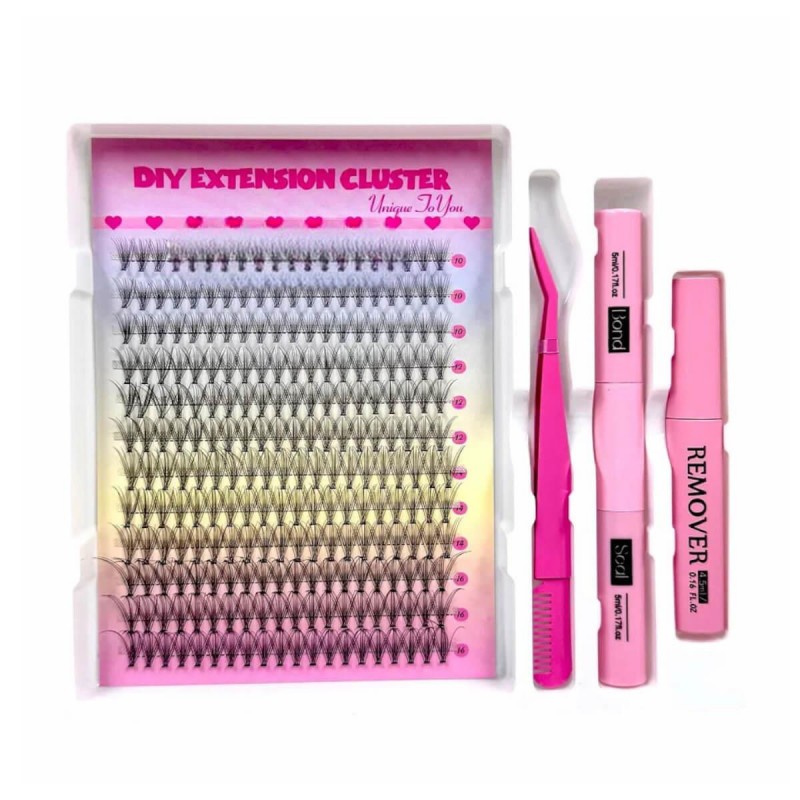 Kit Βλεφαρίδων τουφάκια 10D/C 0.10 mix