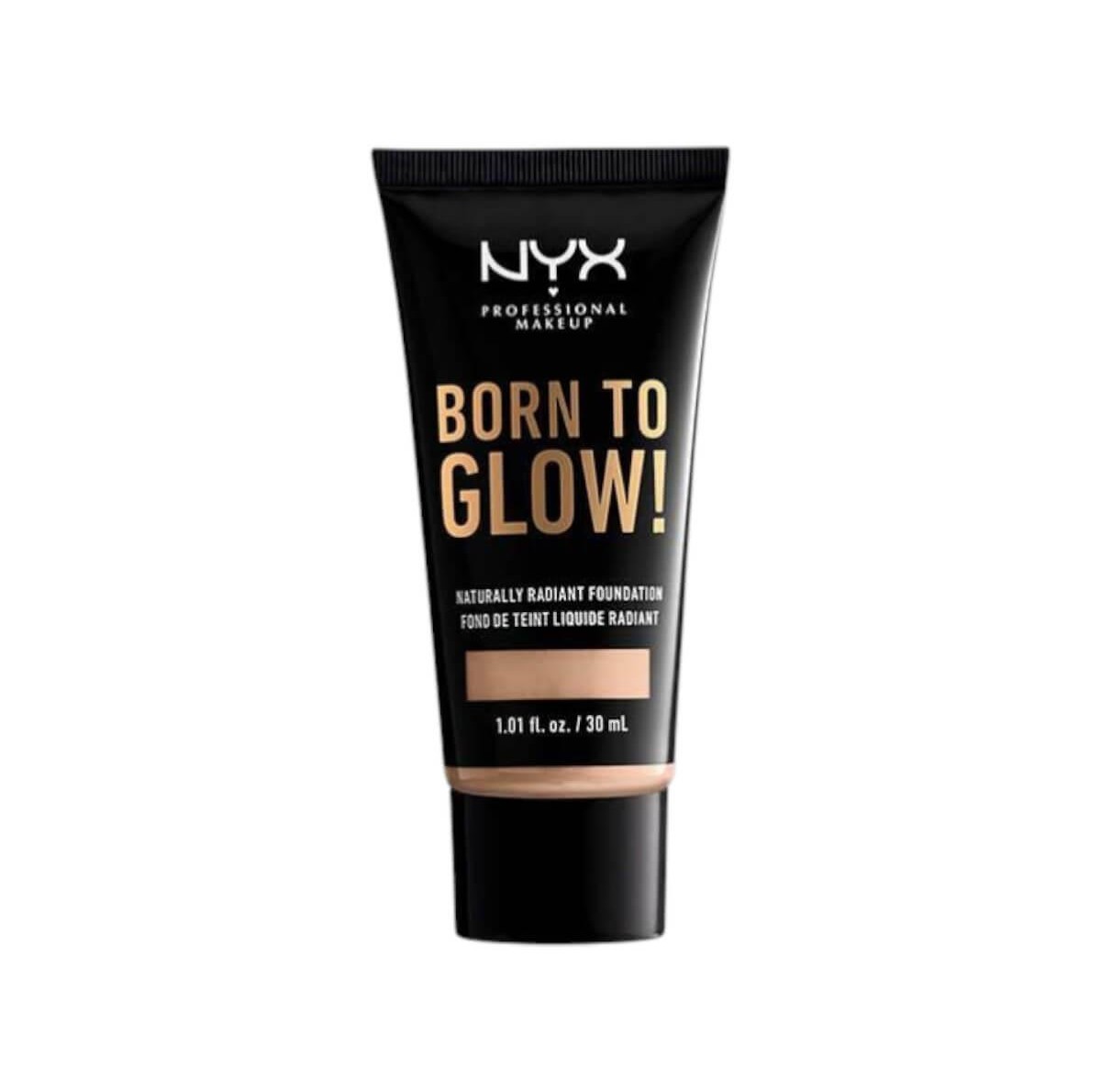 Naturally radiant foundation born to glow NYX