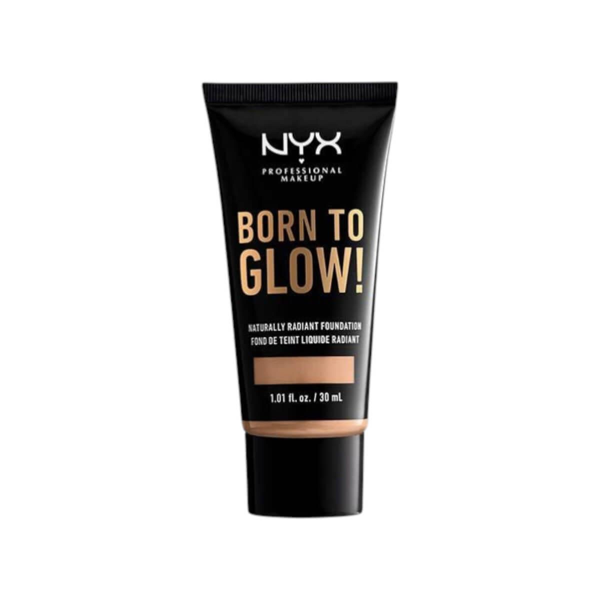 Naturally radiant foundation born to glow 07 natural NYX