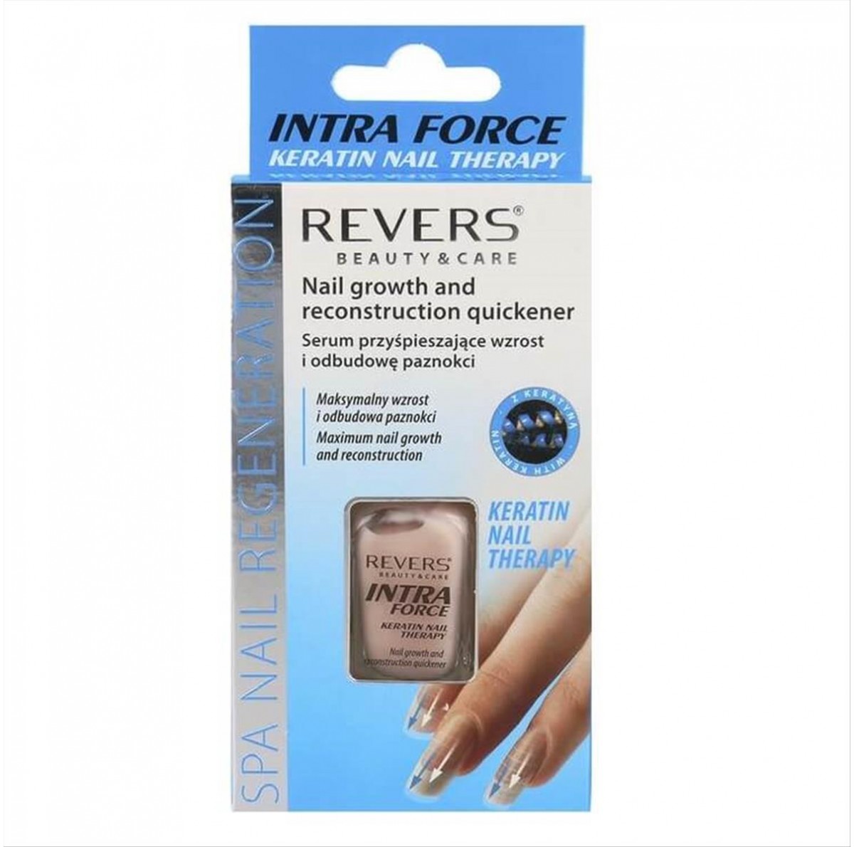 Revers Intra Force Keratin Nail Therapy Spa Nail Regenation 10ml