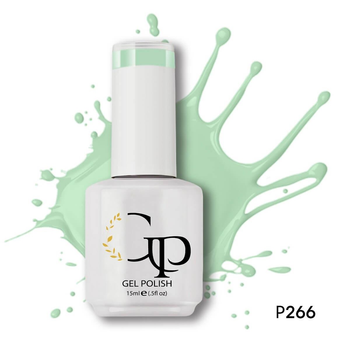 Semi-permanent gel polish P266 green fields 15ml Gel Passion