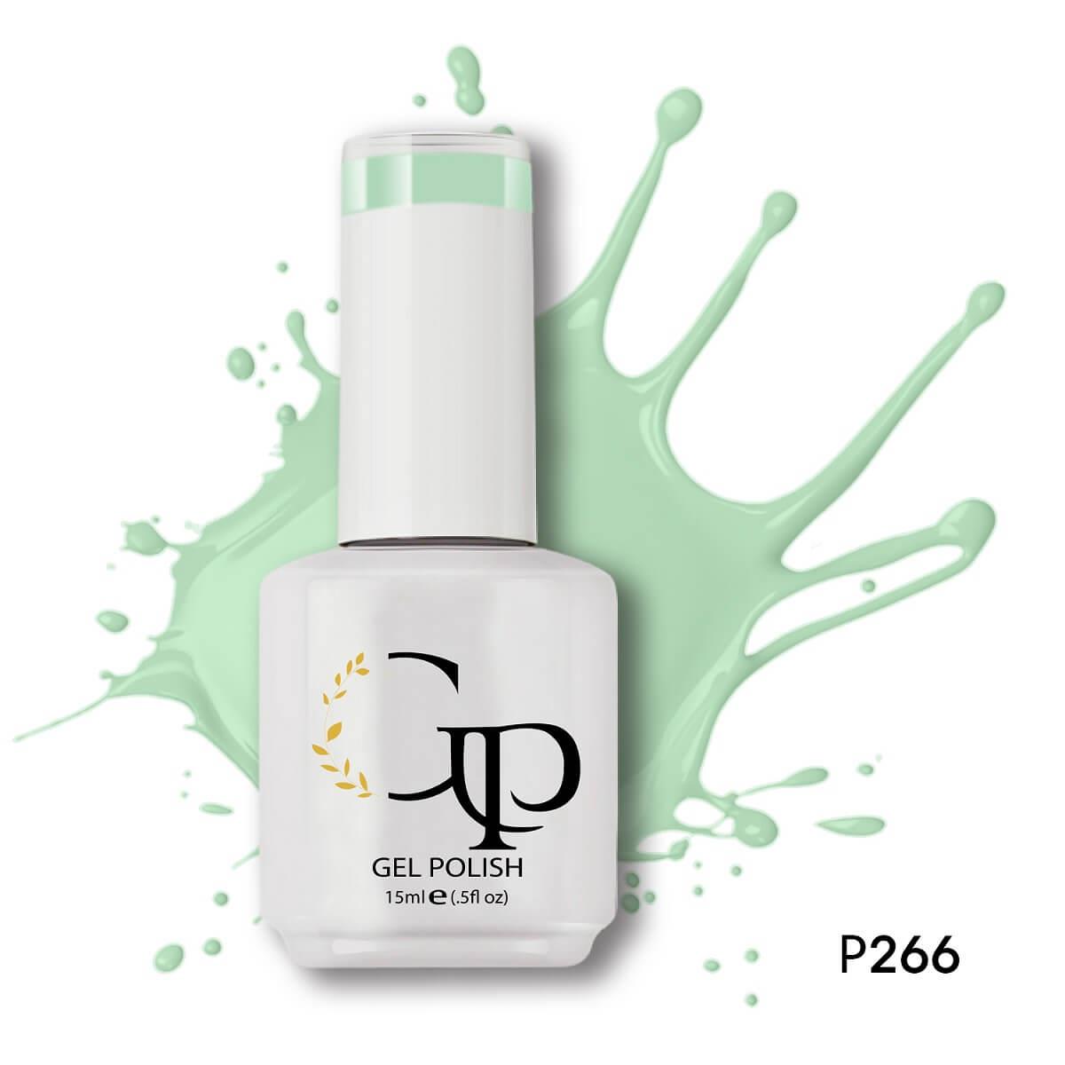 Semi-permanent gel polish P266 green fields 15ml Gel Passion