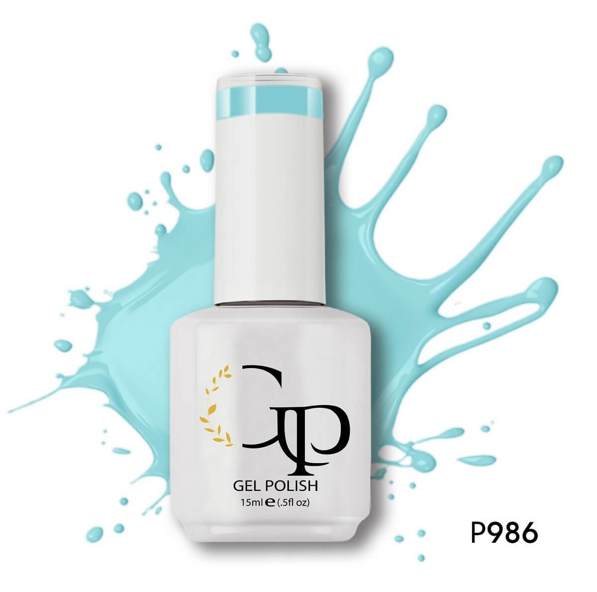 Semi-permanent gel polish P986 cool water 15ml Gel Passion