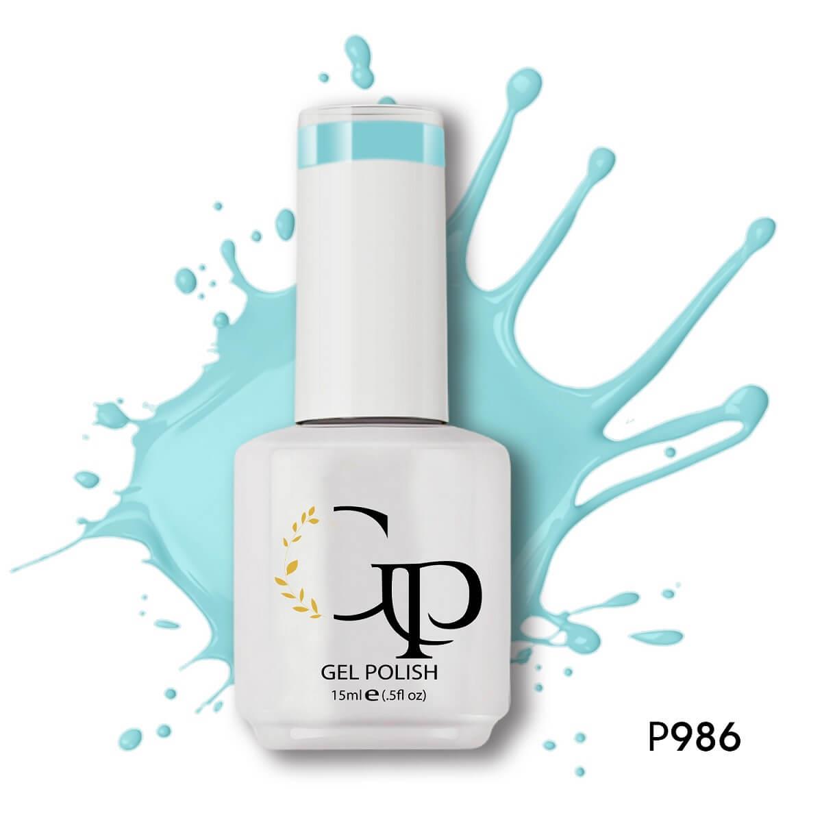 Semi-permanent gel polish P986 cool water 15ml Gel Passion