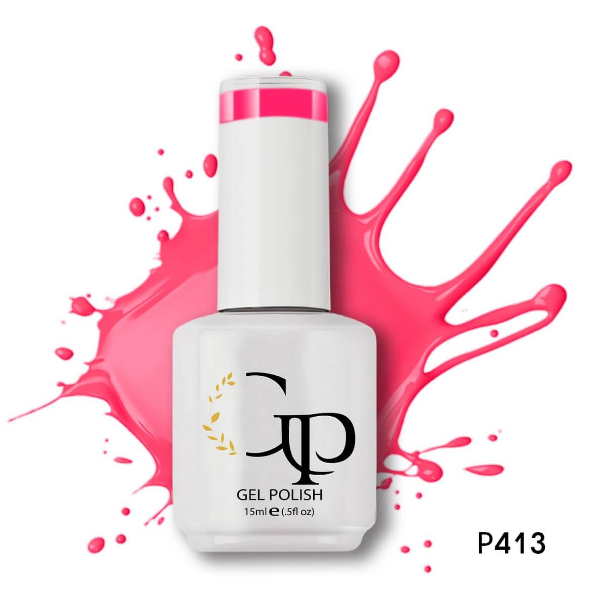 Ημιμόνιμο βερνίκι P413 clarabell 15ml Gel Passion