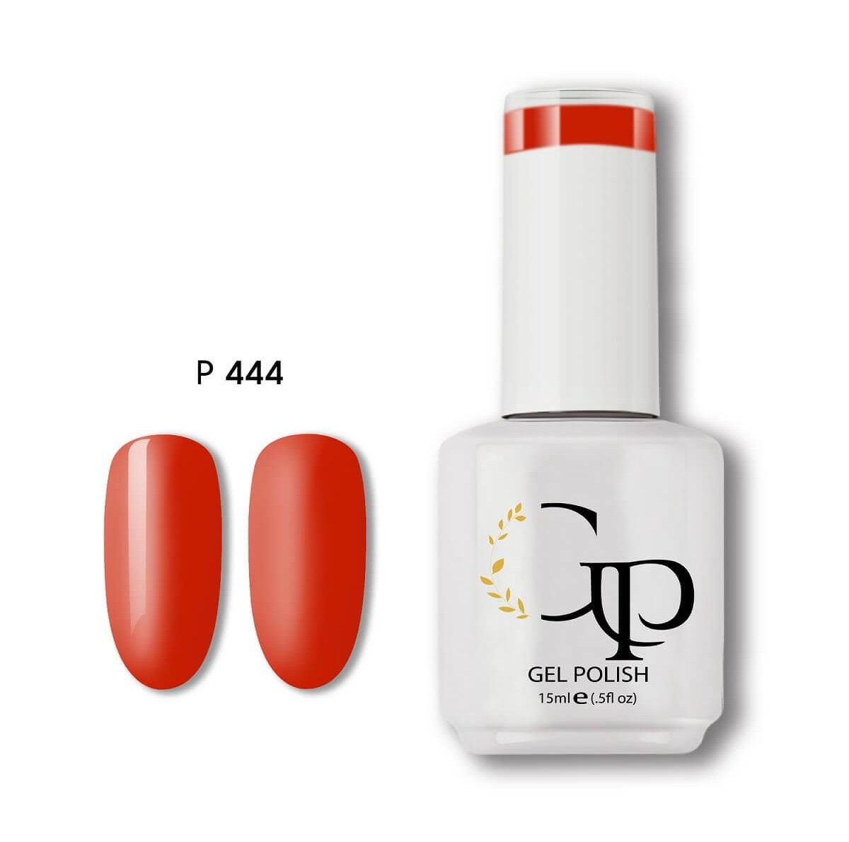 Ημιμόνιμο βερνίκι P444 orange pie 15ml Gel Passion