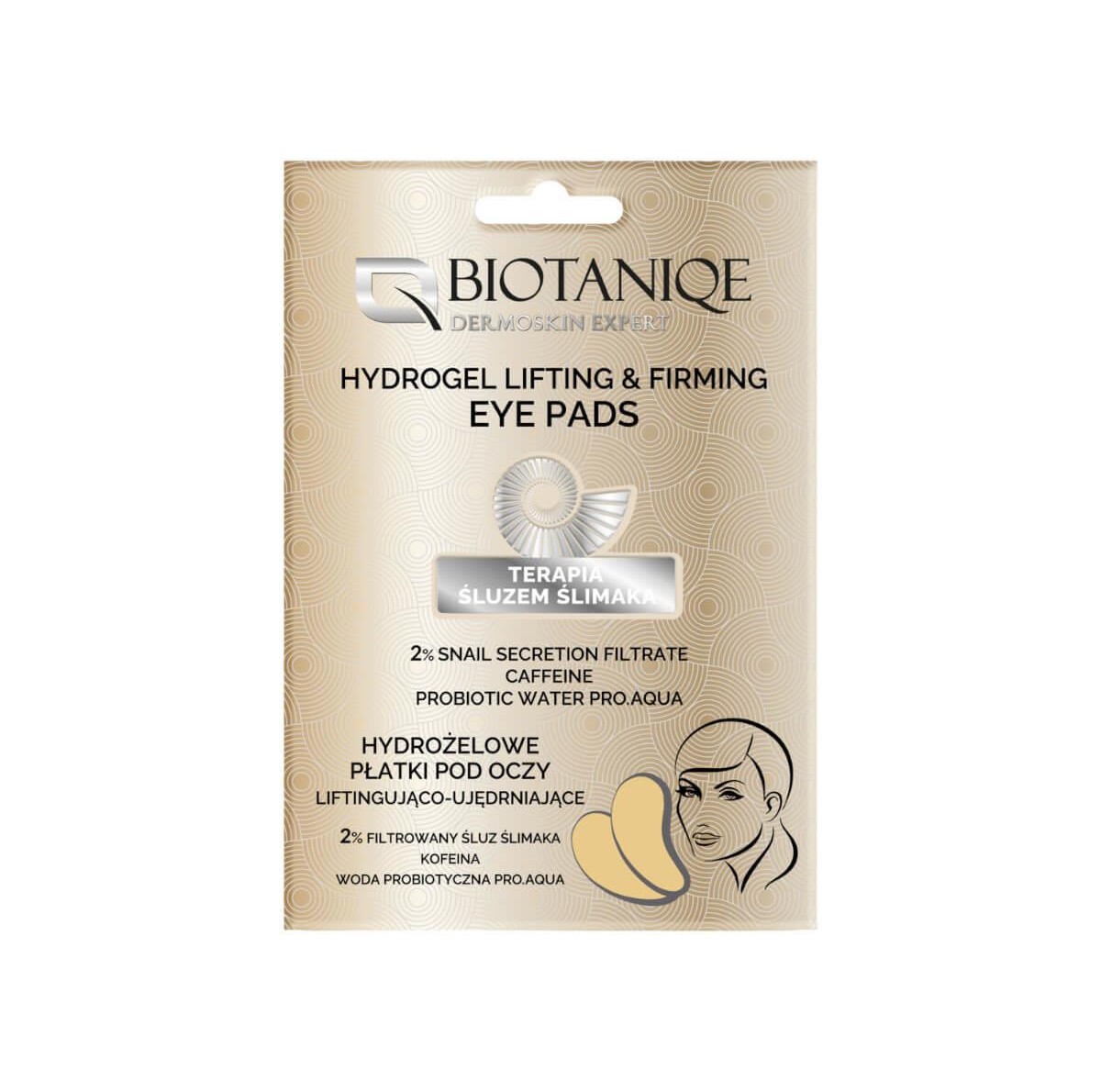 Eye pads hydrogel lifting & firming Biotaniqe