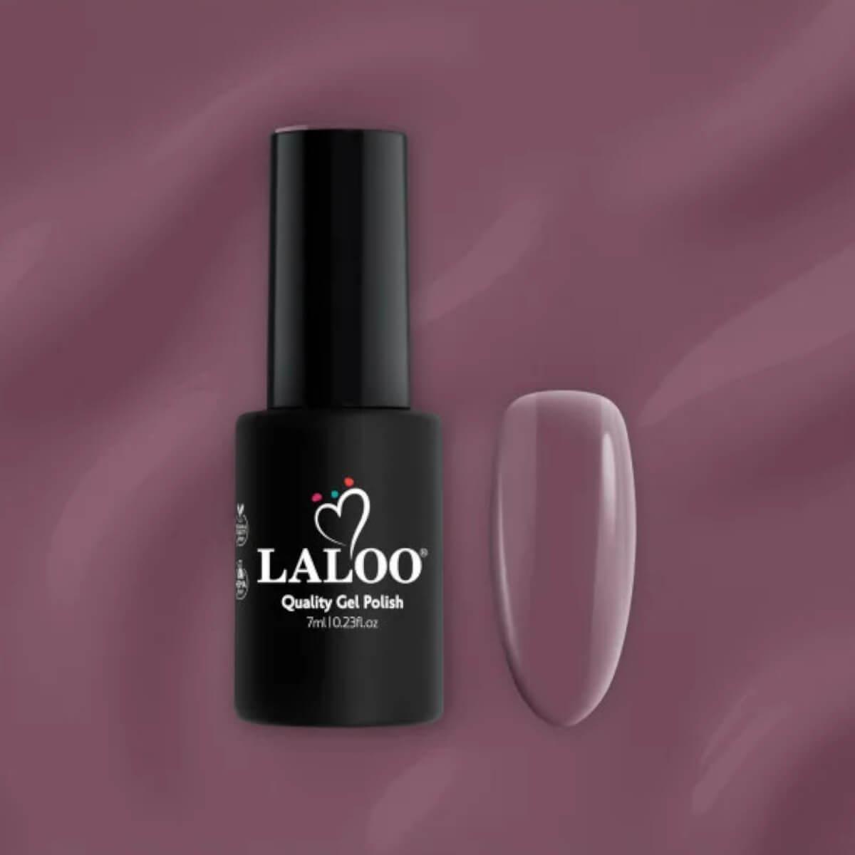 Semi-permanent gel polish L010 mauve taupe 7ml Laloo