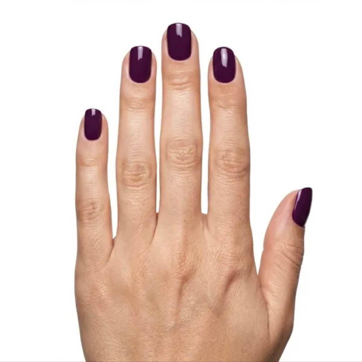 Semi-permanent gel polish L019 dark purple cherry 7ml Laloo