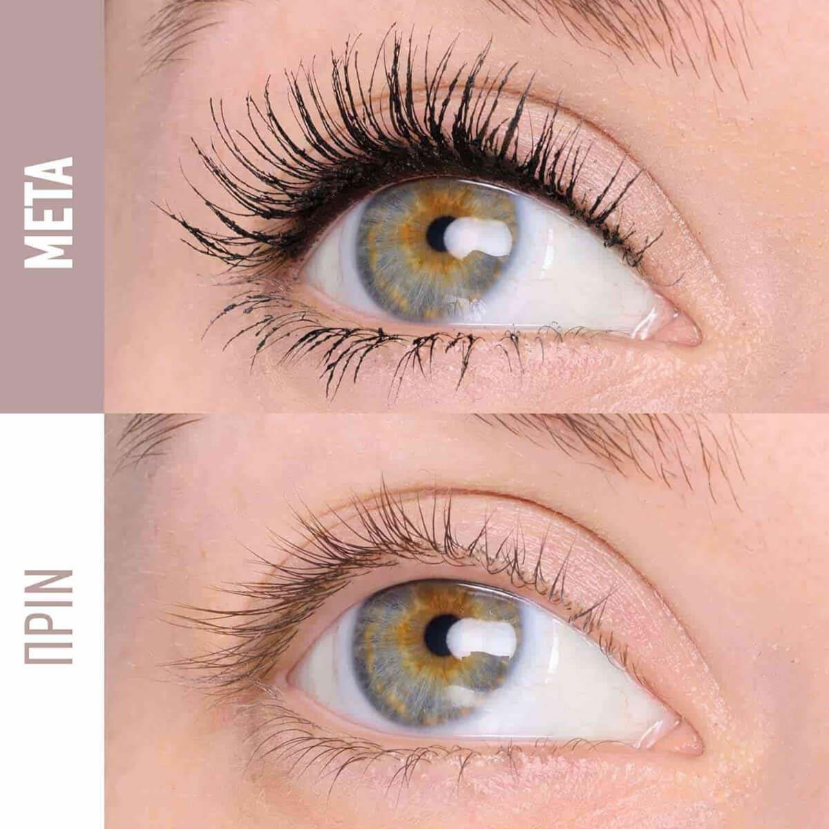 Mascara lash sensational body very black Maybelline