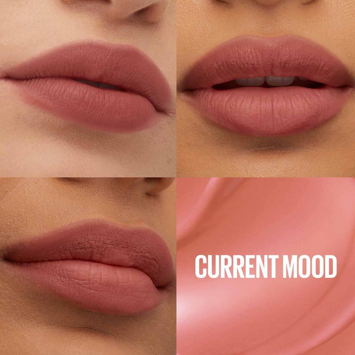 Liquid lip superstay teddy tint 10 current mood Maybelline