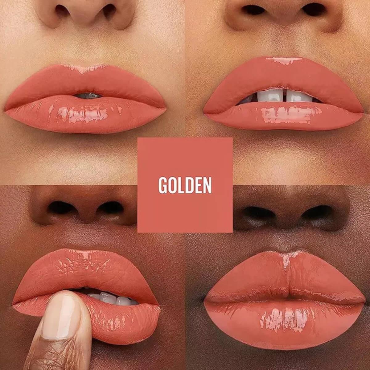 Liquid lip superstay vinyl ink 105 golden Maybelline