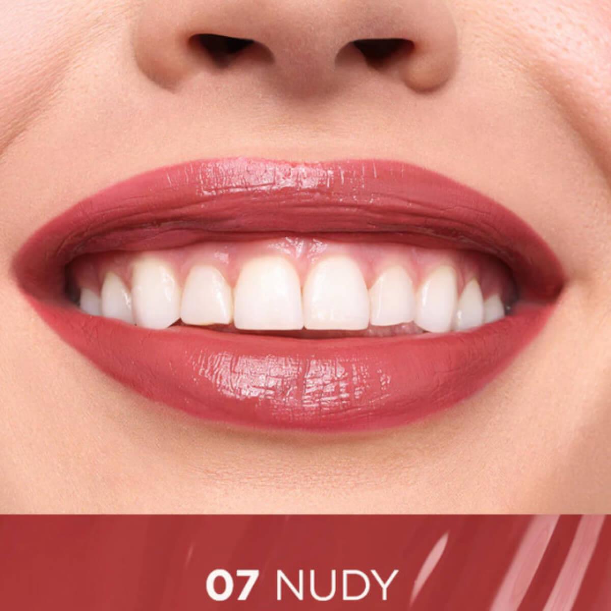 Liquid lipstick vinyl love 07 nudy Eveline