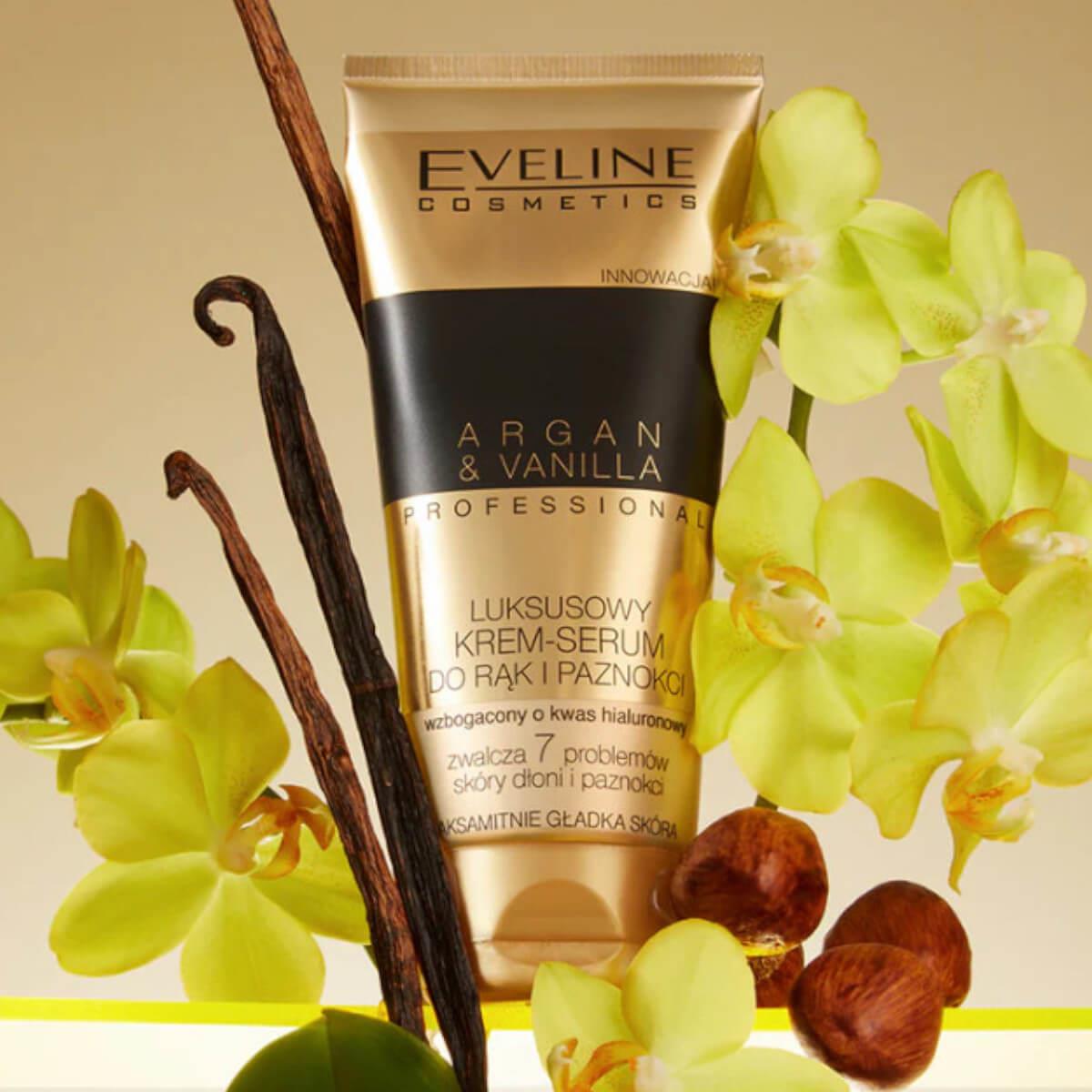 Hand and nail cream serum argan & vanilla 30ml Eveline