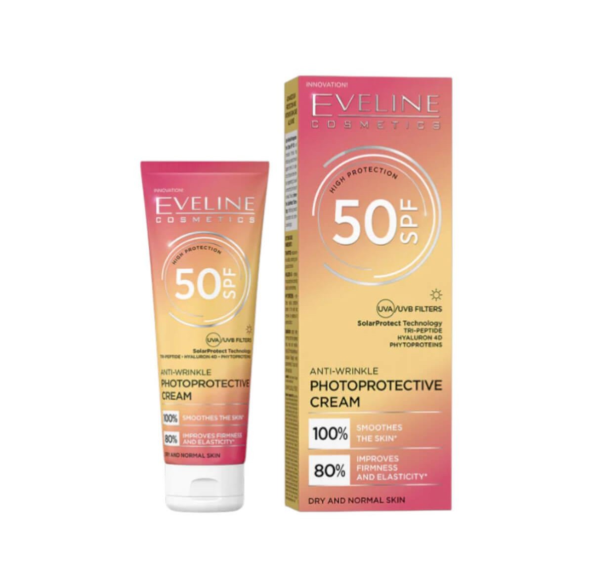 Anti-wrinkle photoprotective cream SPF 50 30ml Eveline