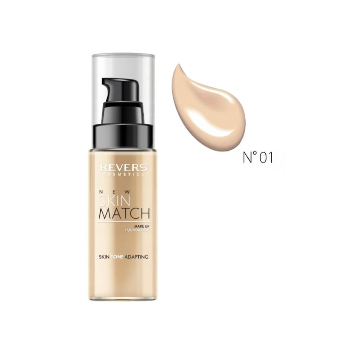 Foundation skin match 01 30ml Revers