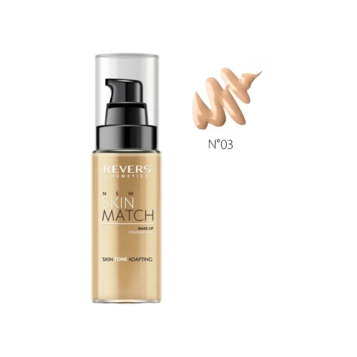 Foundation skin match 03 30ml Revers