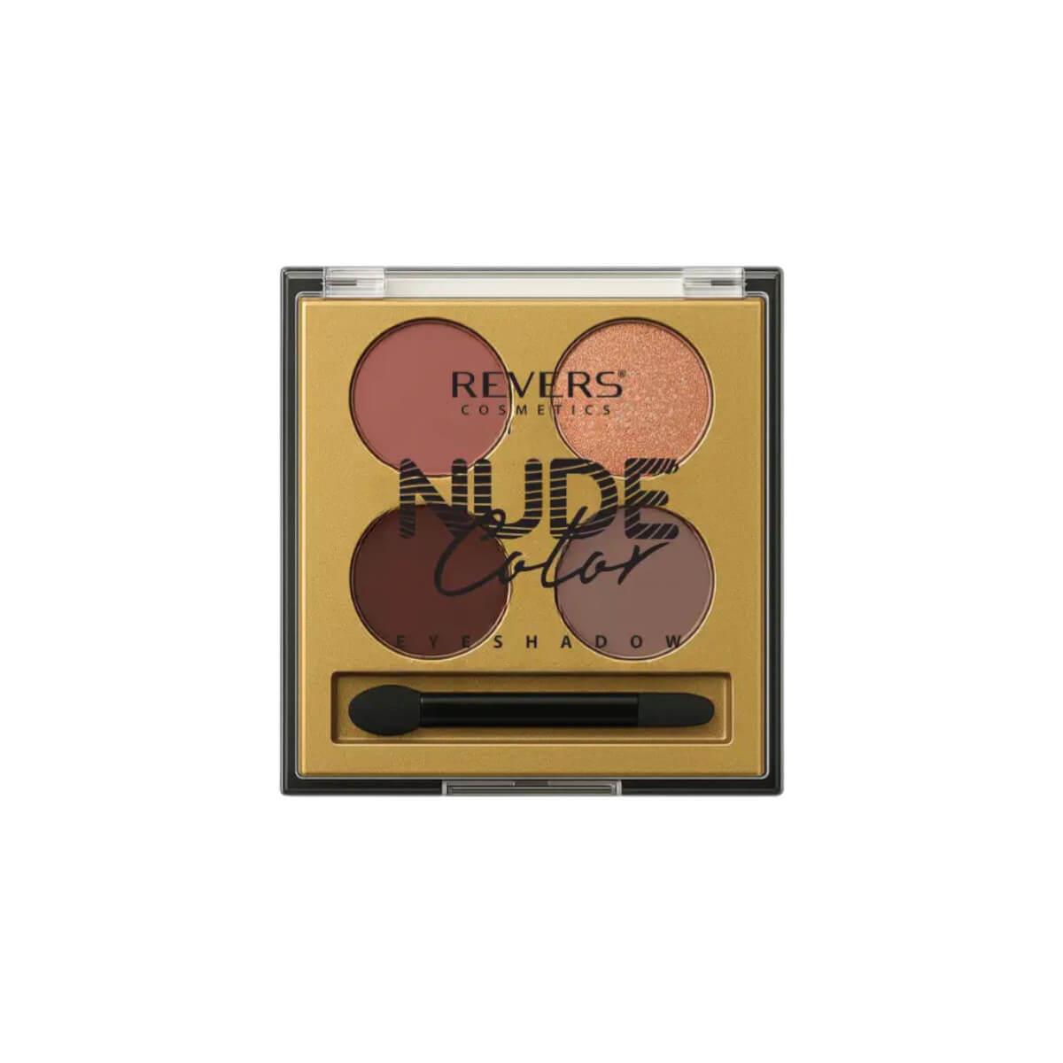 Παλέτα σκιών nude color 4 shade 01 Revers