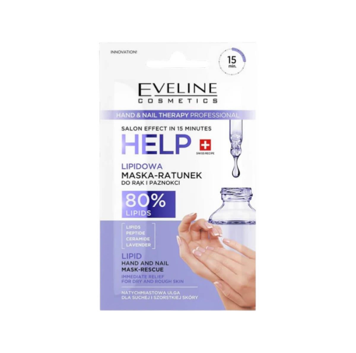 Hand and nail lipid mask rescue Eveline