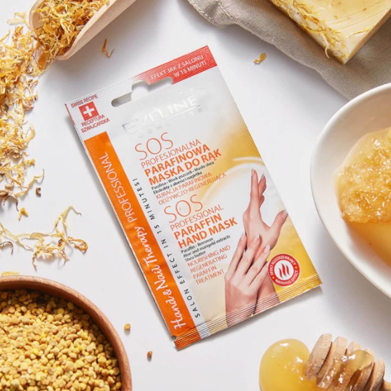Paraffin hand and nail mask sos Eveline