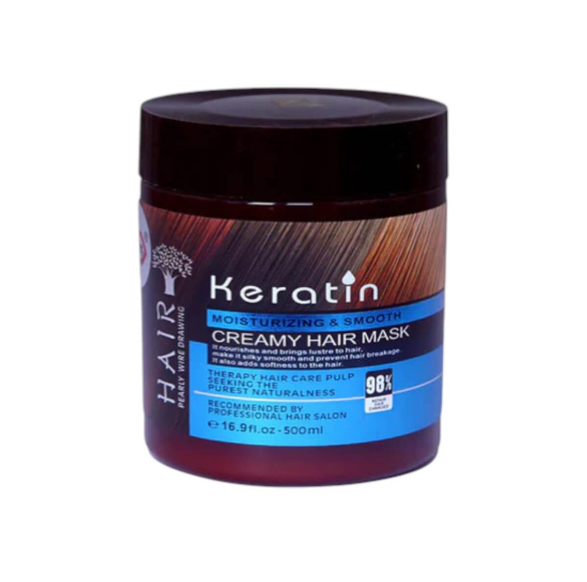 Keratin Moisturizing & Smooth Ceamy Hair Mask 500ml