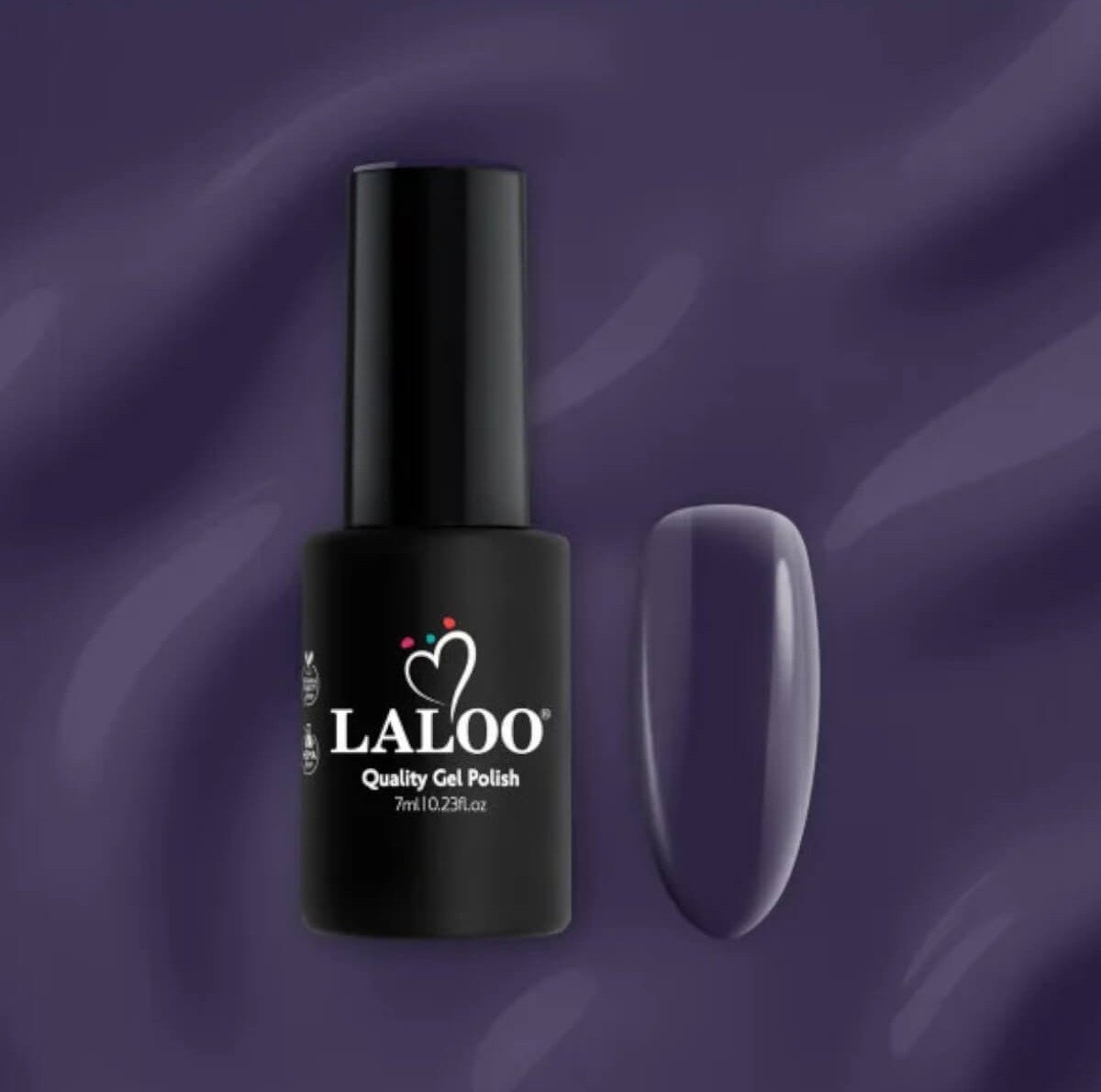 Semi-permanent Nail Polish L615 Deep Indigo Laloo 7ml