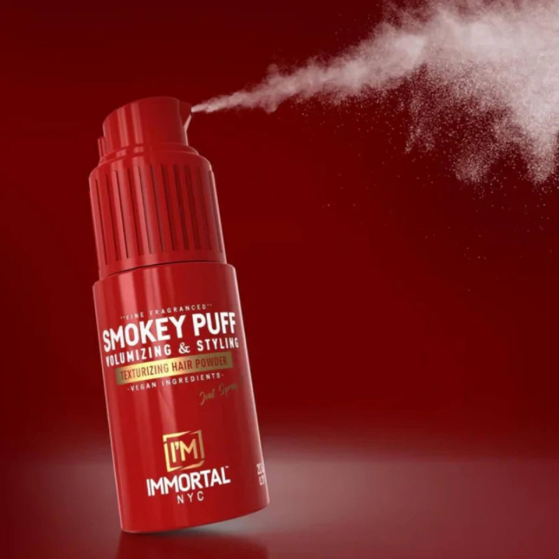 Smokey Puff Volumising & Styling Powder Red 20gr Immortal