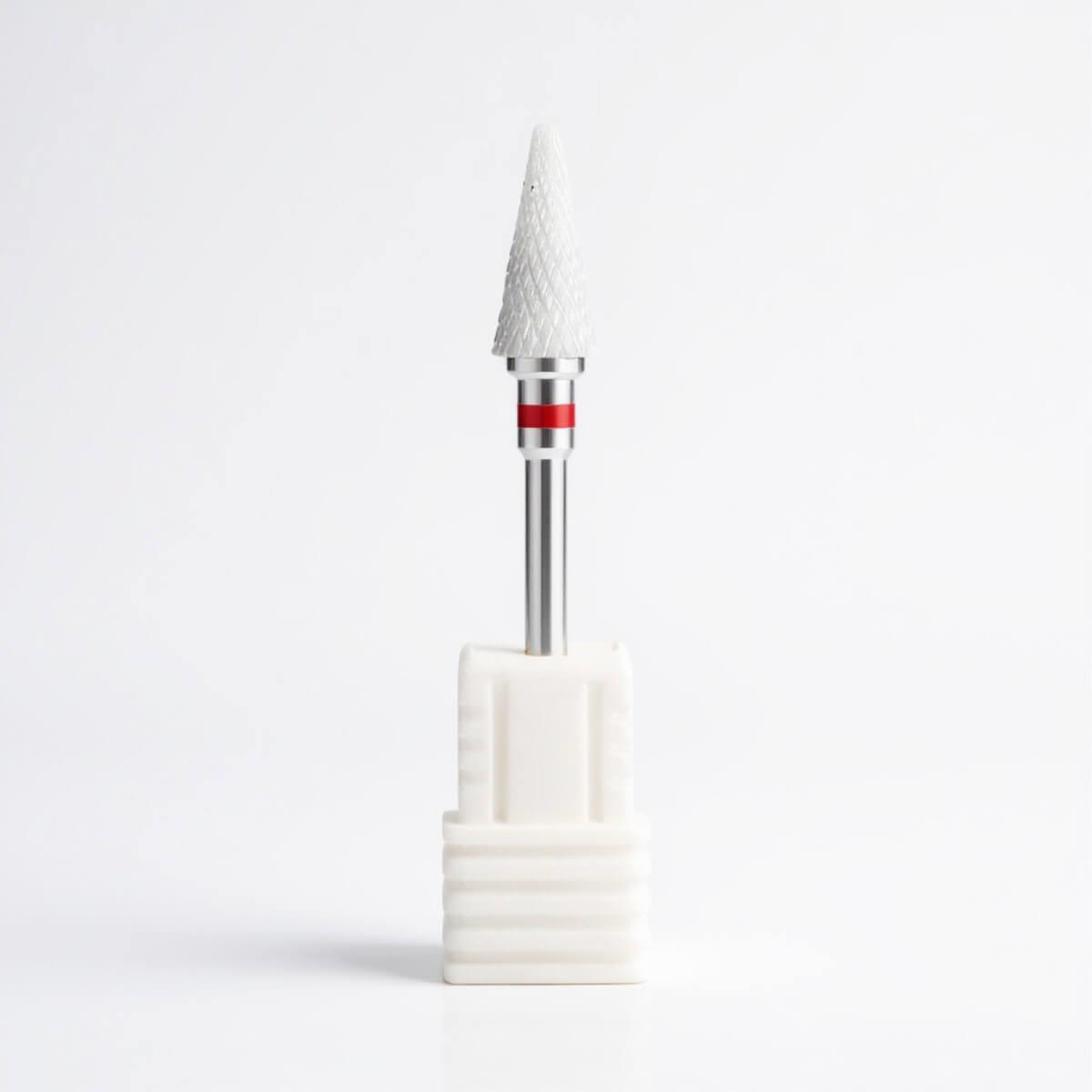 Κεραμικό φρεζάκι τροχού νυχιών Red