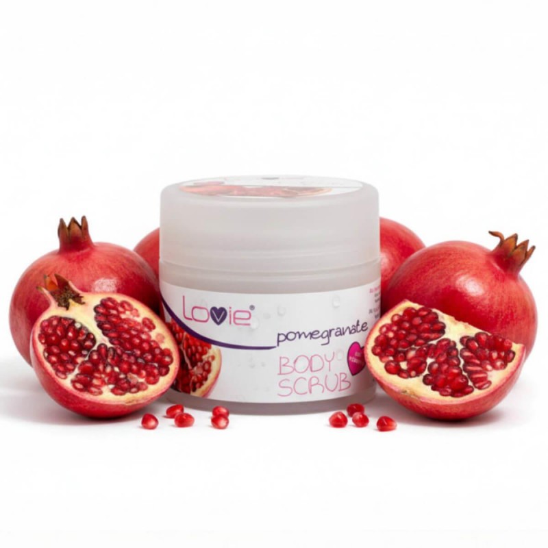 Body scrub pomegranate 200ml Lovie