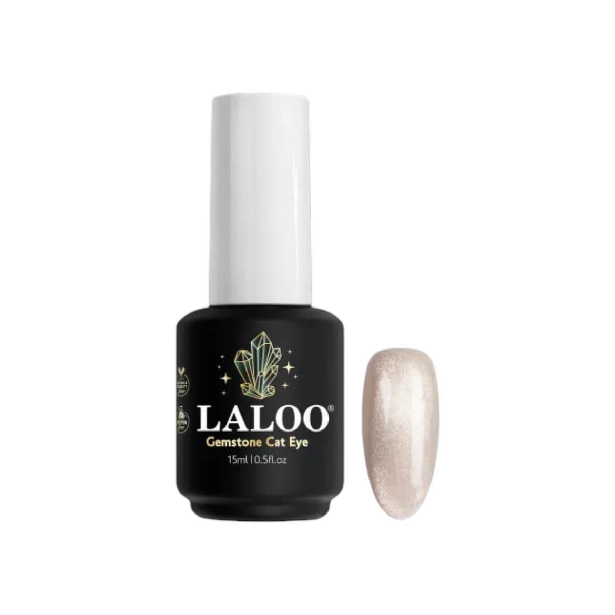 Ημιμόνιμο βερνίκι gemstone cat eye 01 15ml Laloo