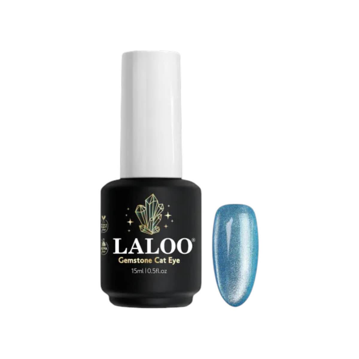 Ημιμόνιμο βερνίκι gemstone cat eye 12 15ml Laloo