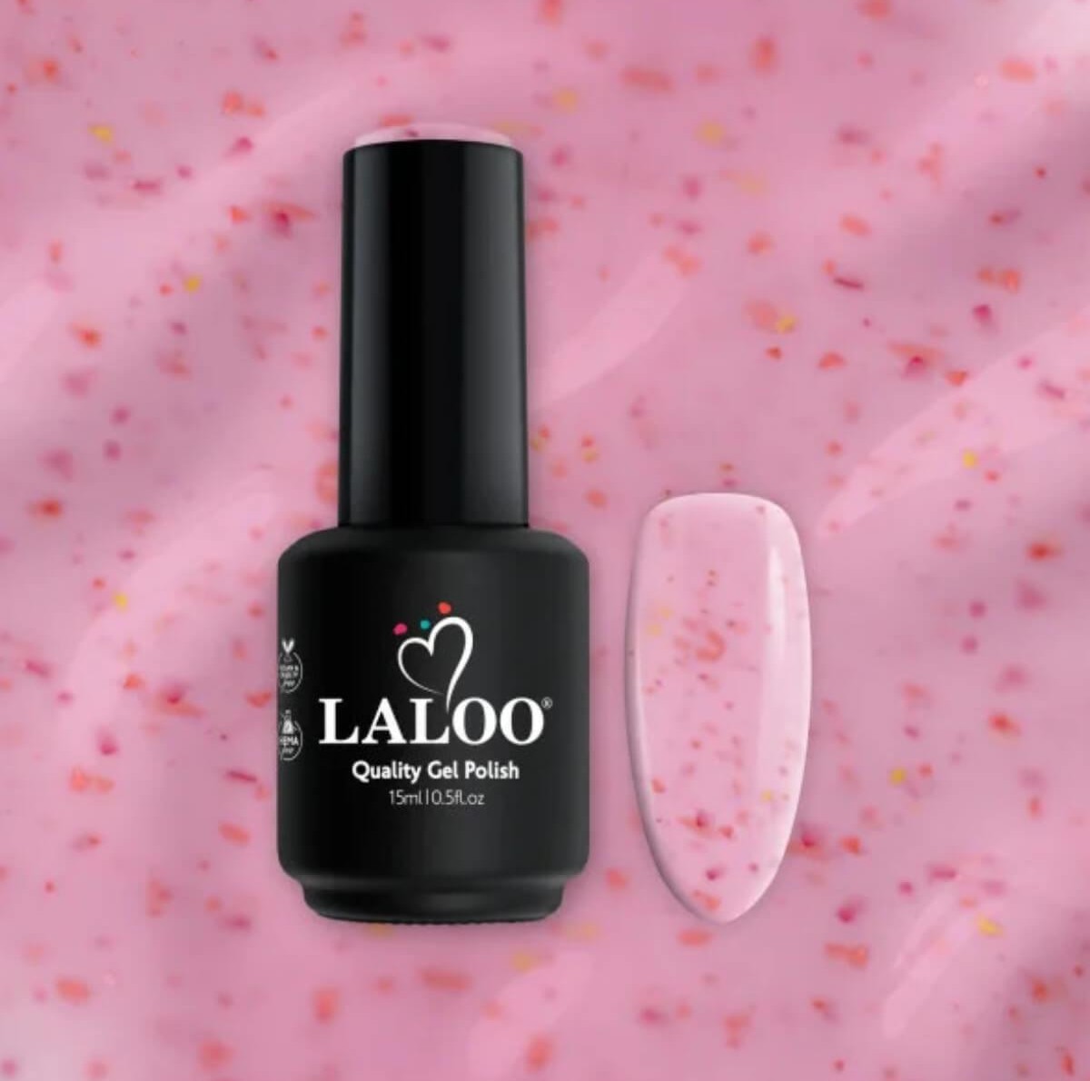 Ημιμόνιμο βερνίκι 638 sweetie.exe 15ml Laloo