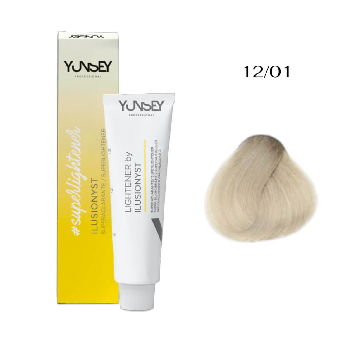 Βαφή μαλλιών ilusionyst 12/01 60ml Yunsey