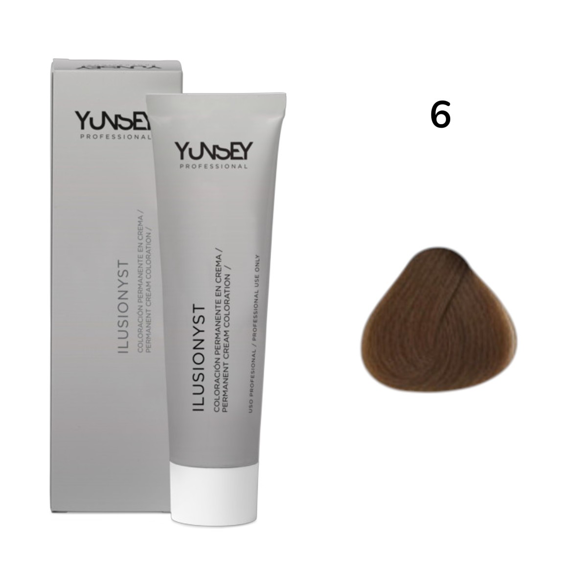 Hair dye ilusionyst 6 60ml Yunsey