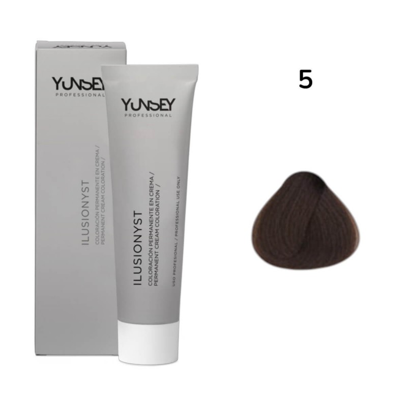 Βαφή μαλλιών ilusionyst 5 60ml Yunsey