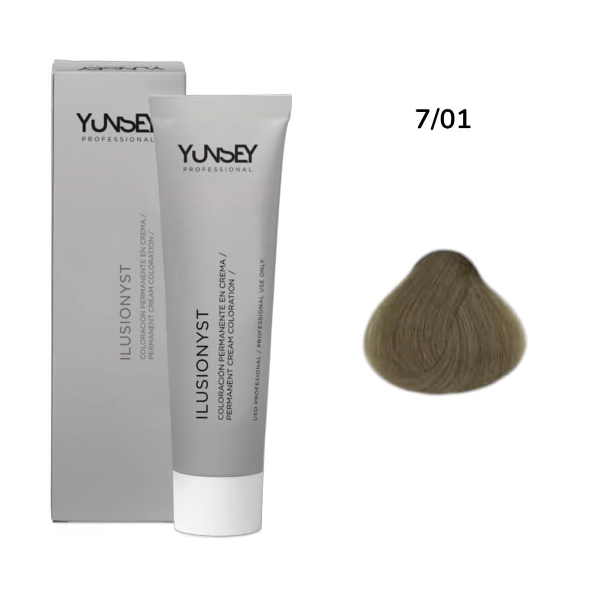 Hair dye ilusionyst 7/01 60ml Yunsey