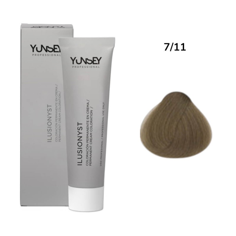 Βαφή μαλλιών ilusionyst 7/11 60ml Yunsey