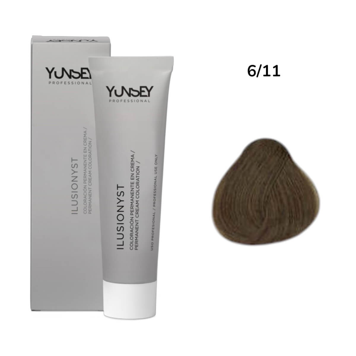 Hair dye ilusionyst 6/11 60ml Yunsey