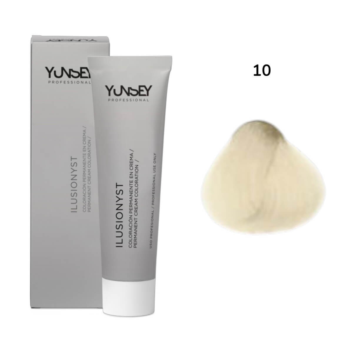 Hair dye ilusionyst 10 60ml Yunsey