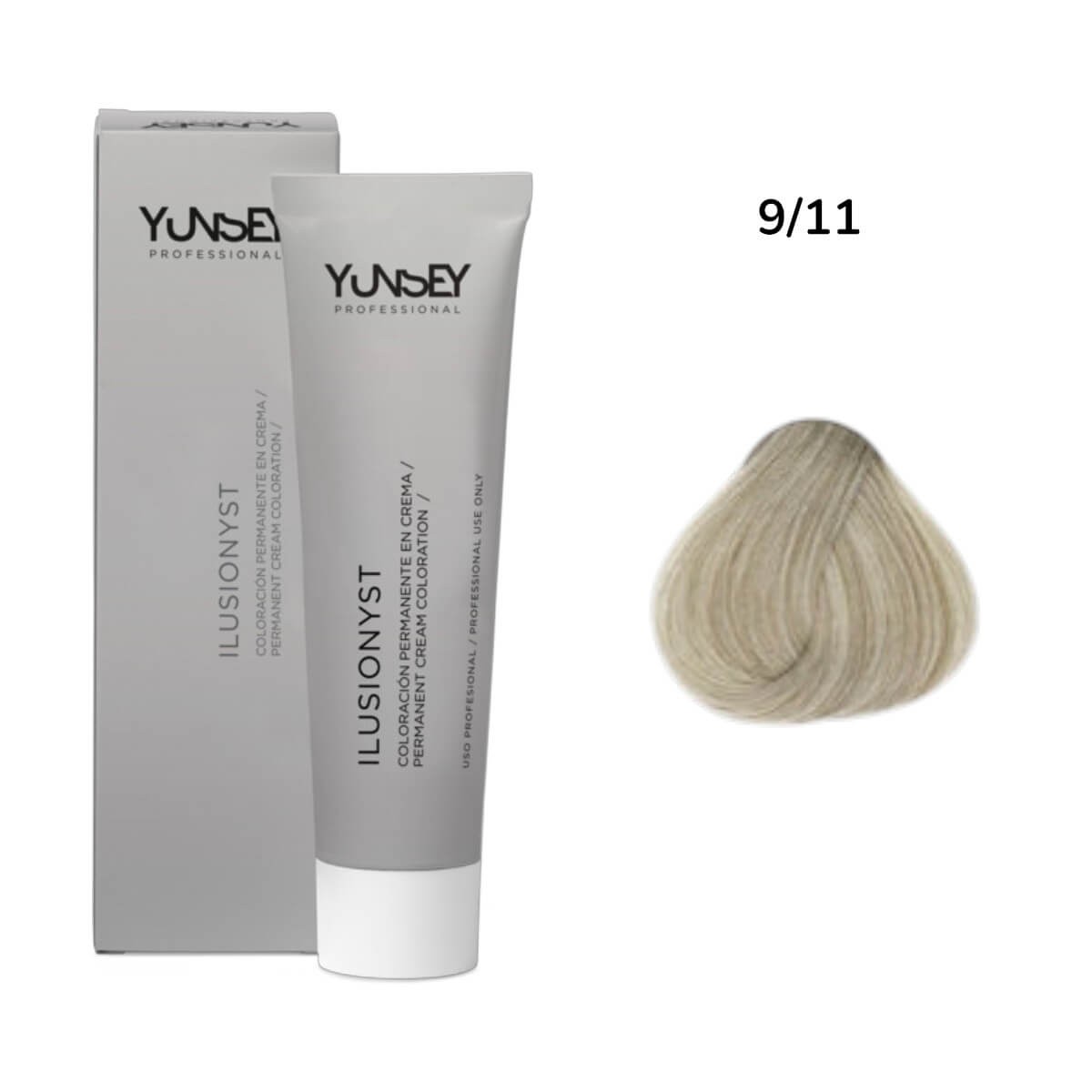Βαφή μαλλιών ilusionyst 9/11 60ml Yunsey