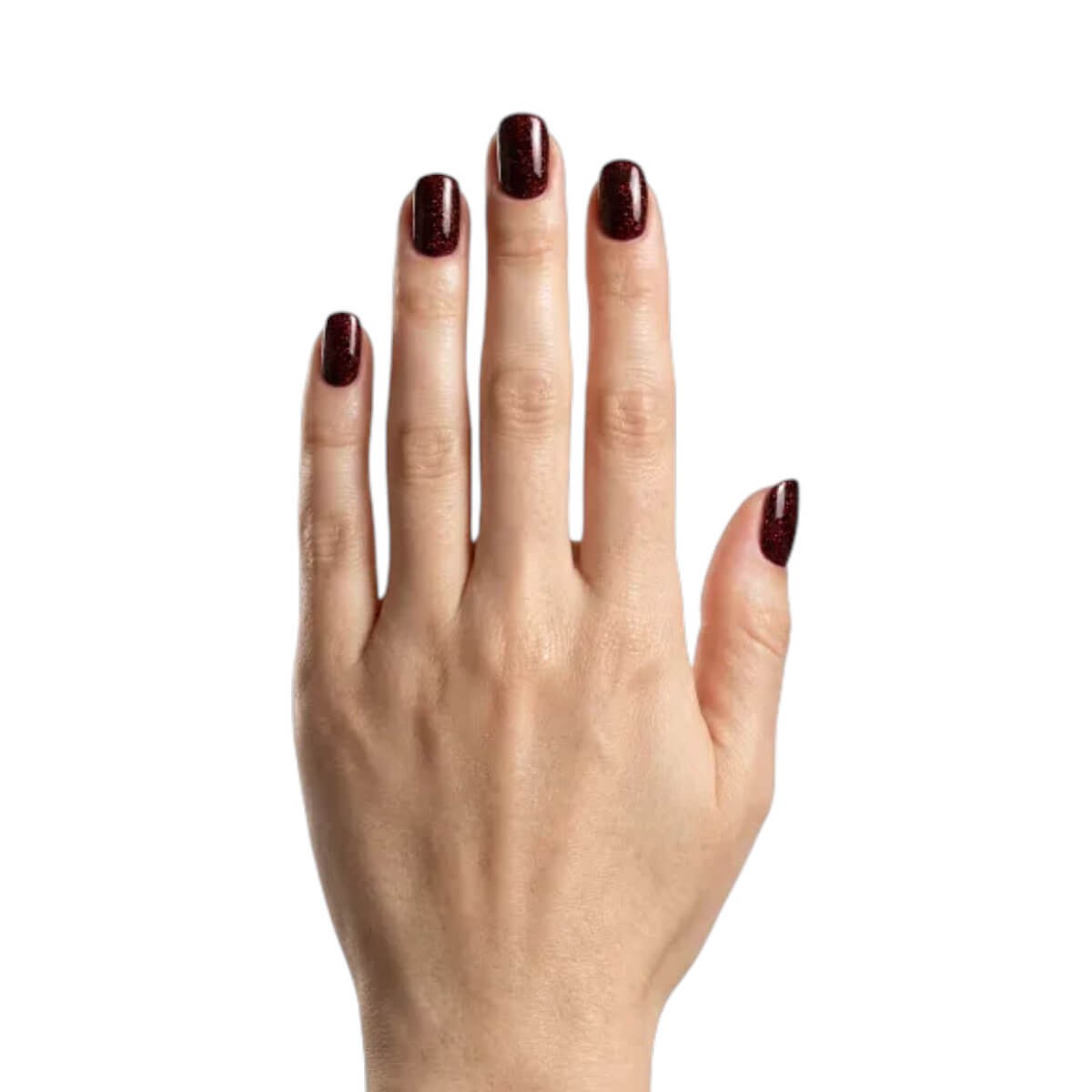 Semi-permanent gel polish L454 dark red glitter 7ml Laloo