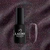 Ημιμόνιμο βερνίκι L338 μελιτζανί σκούρο με glitter 7ml Laloo