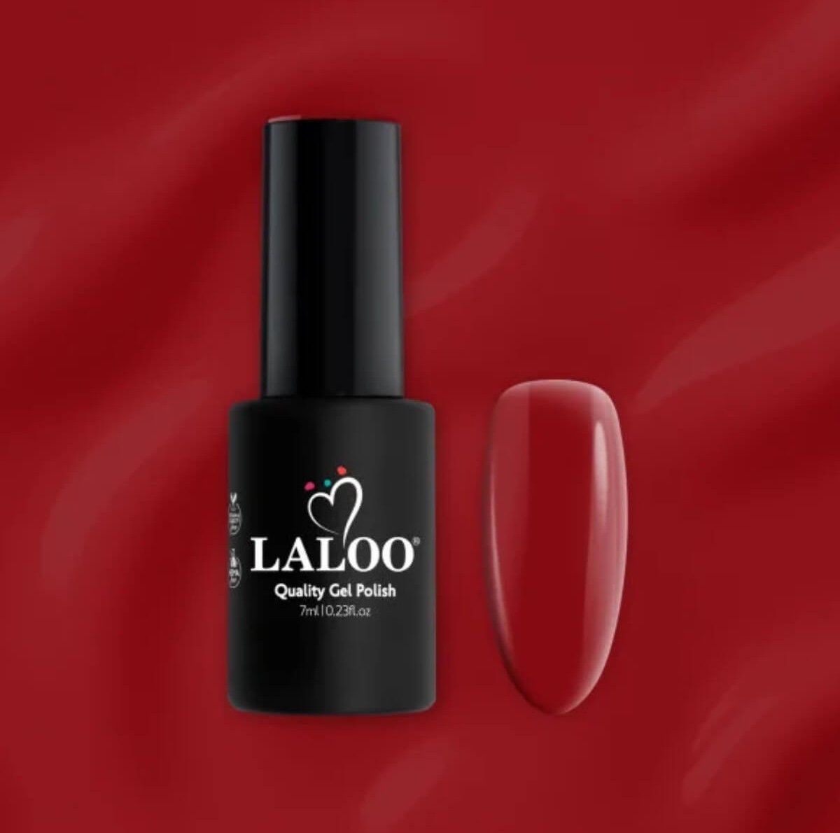 Semi-permanent gel polish L028 red cherry 7ml Laloo
