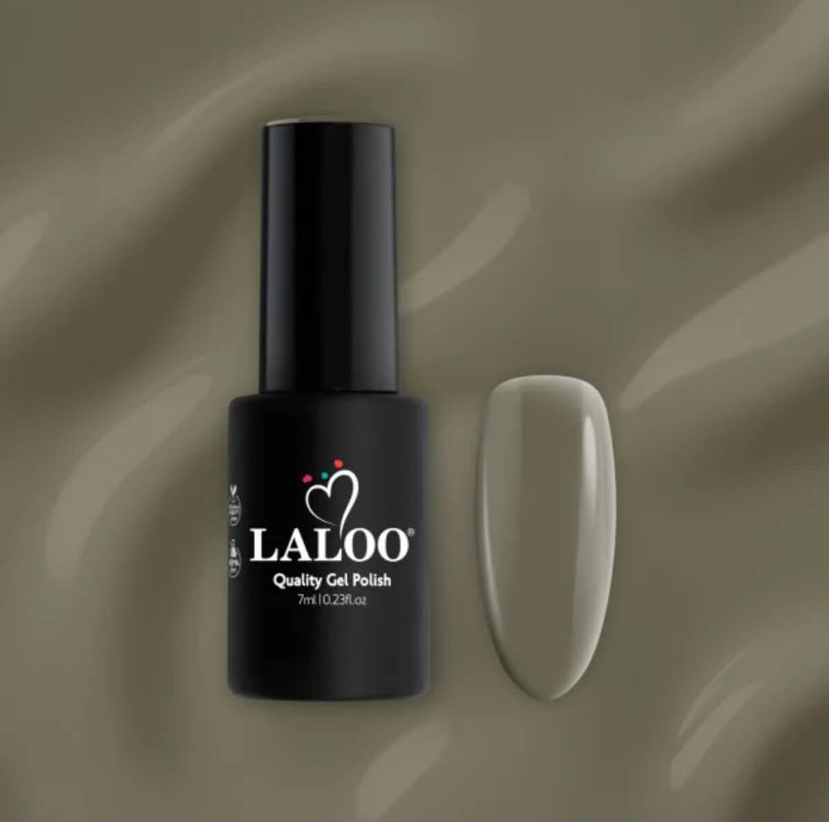 Ημιμόνιμο βερνίκι 263 Χακί 7ml Laloo